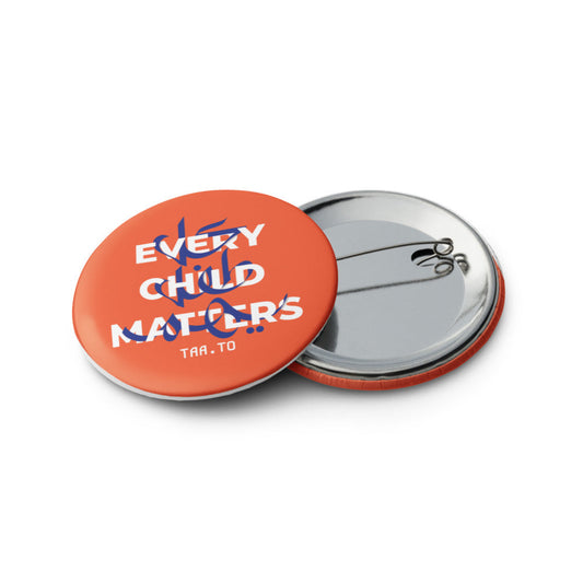 khamsa🖐🏽 / Every Child Matters – Round Pin Buttons - 5.7 cm / 2.24 in