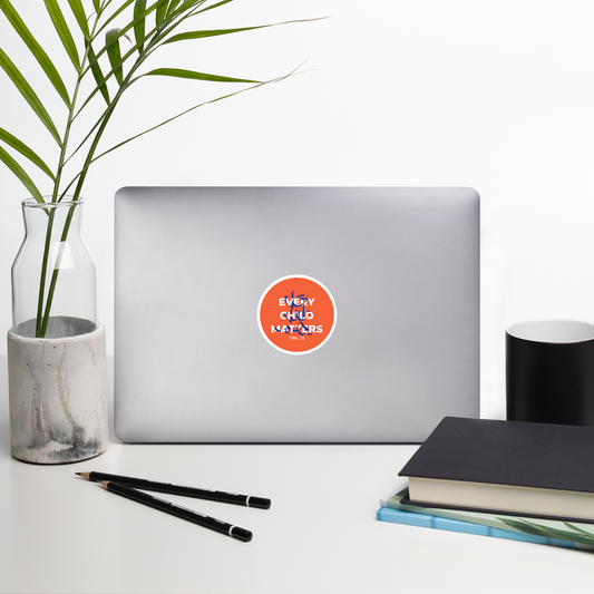 khamsa🖐🏽 / Every Child Matters – Round Stickers - 5 cm / 1.97 in